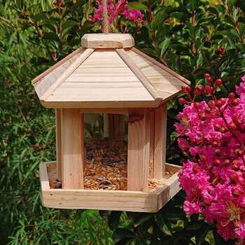 Small Native Bird Feeder- Gazebo Style.